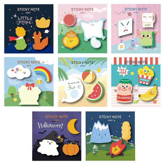 Childhood Shaped Sticky Note Set