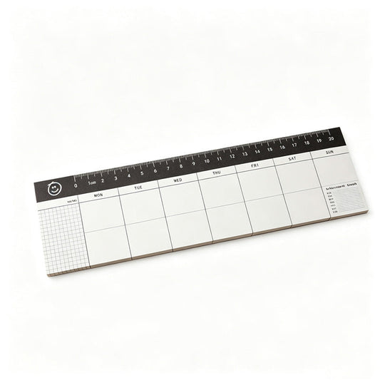 Tear Off Horizontal Weekly Planner