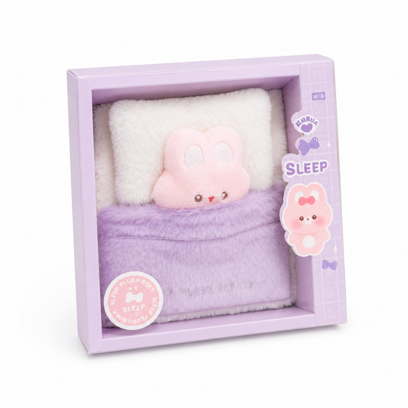 Dog Kawaii Plush Journal Notebook