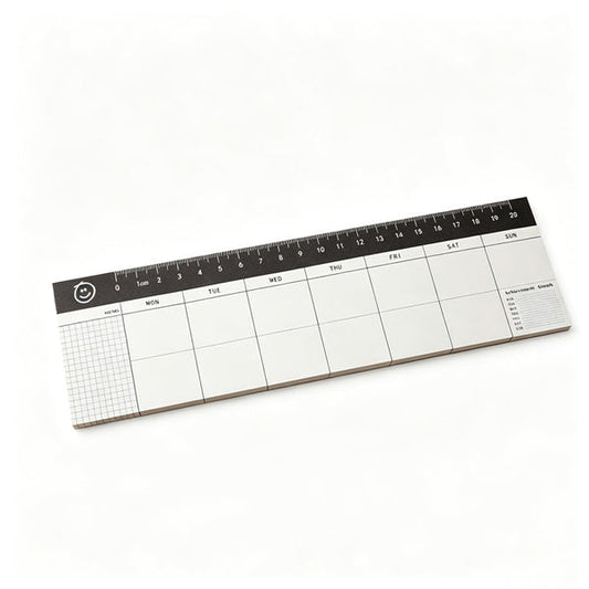 Tear Off Horizontal Weekly Planner