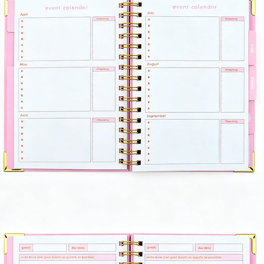 2026 Goals Spiral Planner