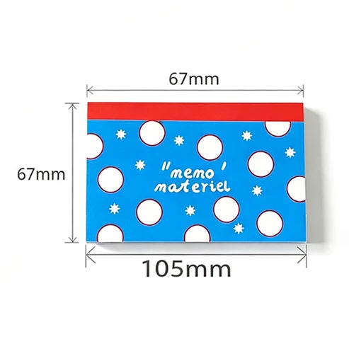 Color Palette Pattern Memo Book