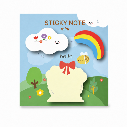 Childhood Shaped Sticky Note Set