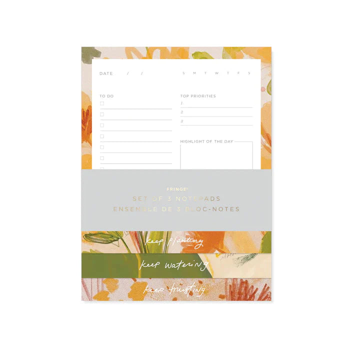 Tiered Notepad Set of 3