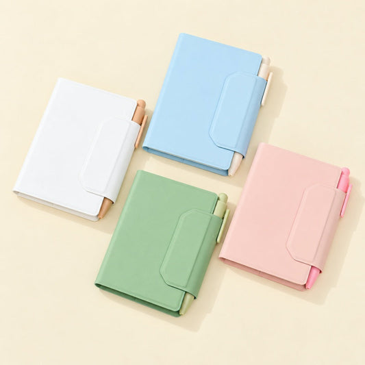 Mini Pocket Magnetic Clasp PU Leather Journal