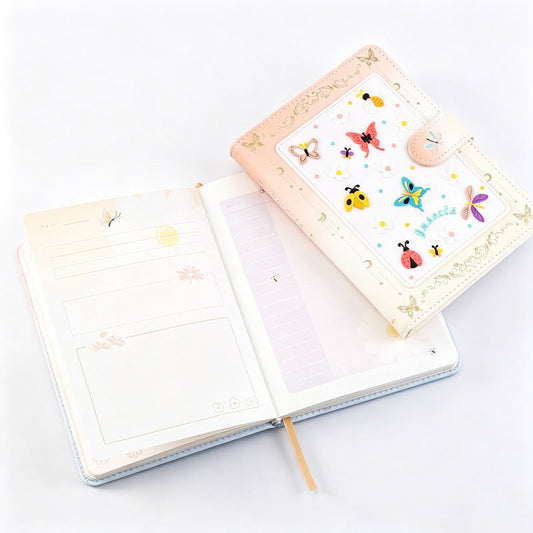 Butterfly Garden Magnetic Mini Journal