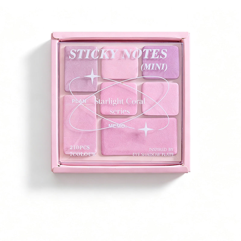 Star Coral Index Sticky Notes Set