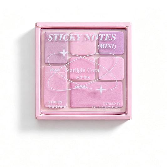 Star Coral Index Sticky Notes Set