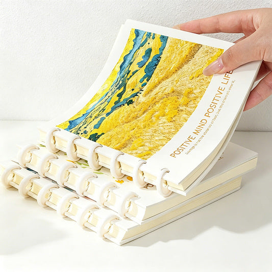 Square Mushroom Hole Notebook