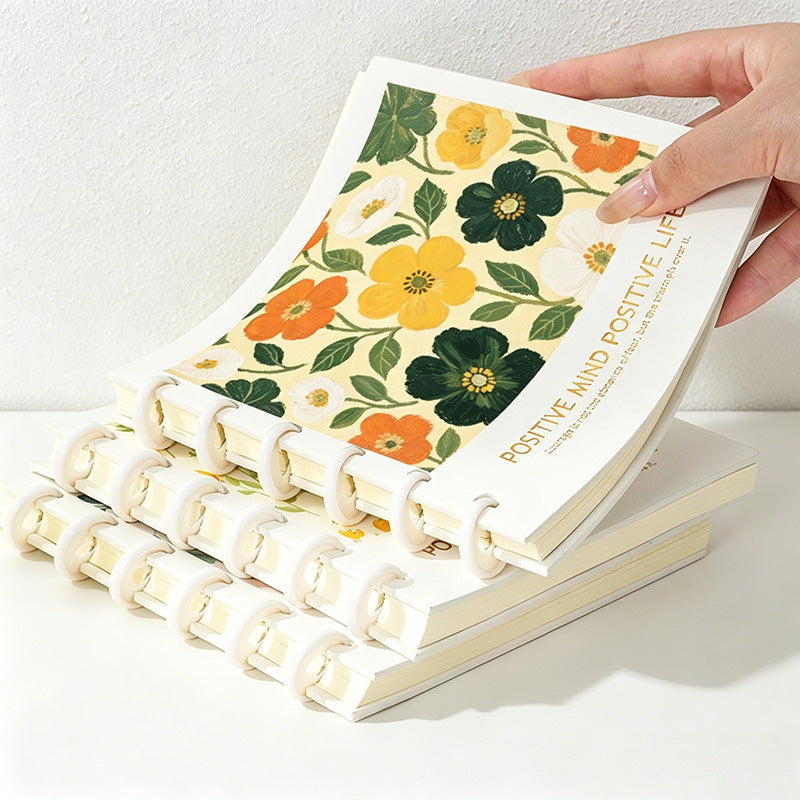 Square Mushroom Hole Notebook