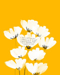 "I am continually learning to be grateful" - 8" x 10" Print