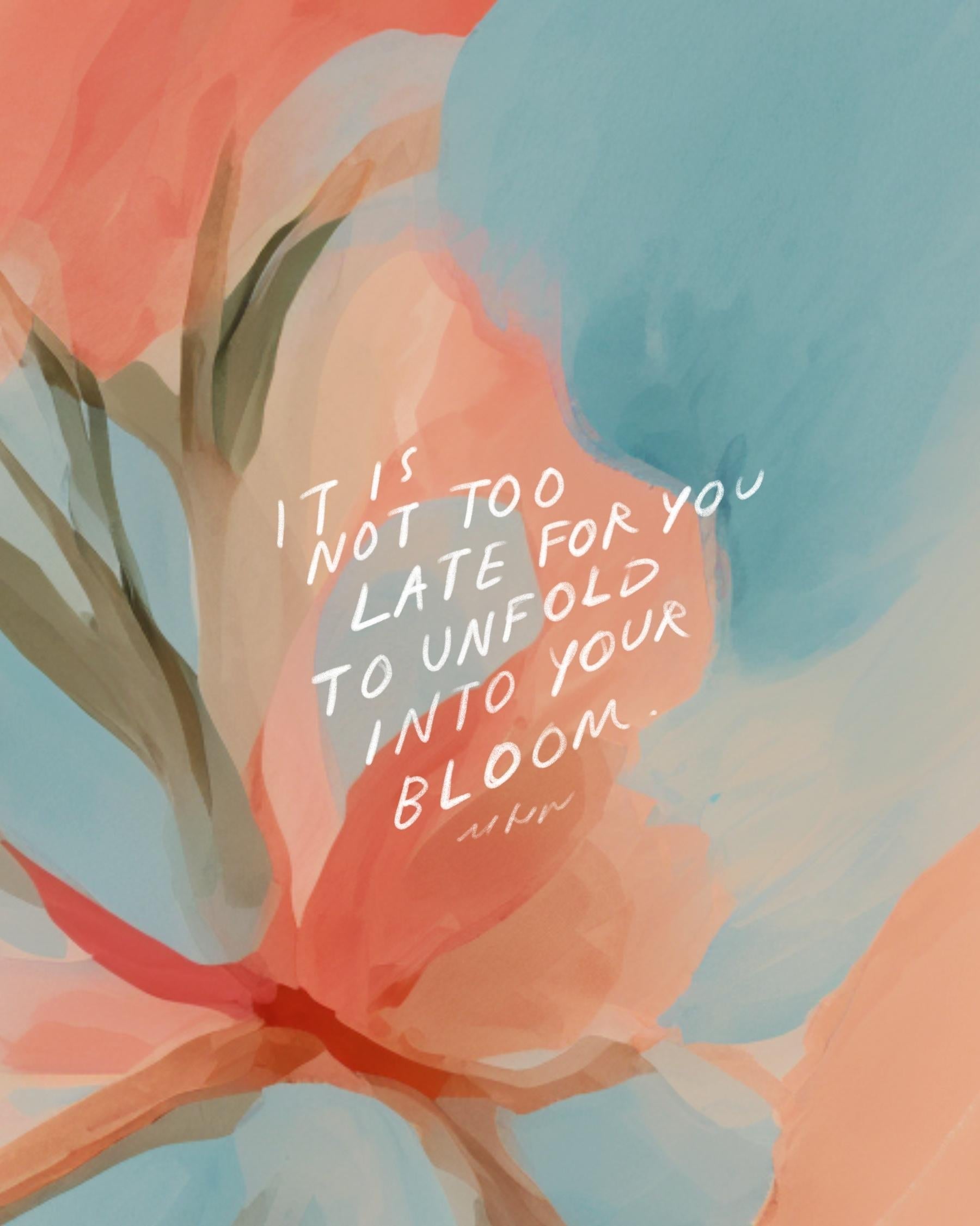 "It is not too late" - 8" x 10" Print (2023)