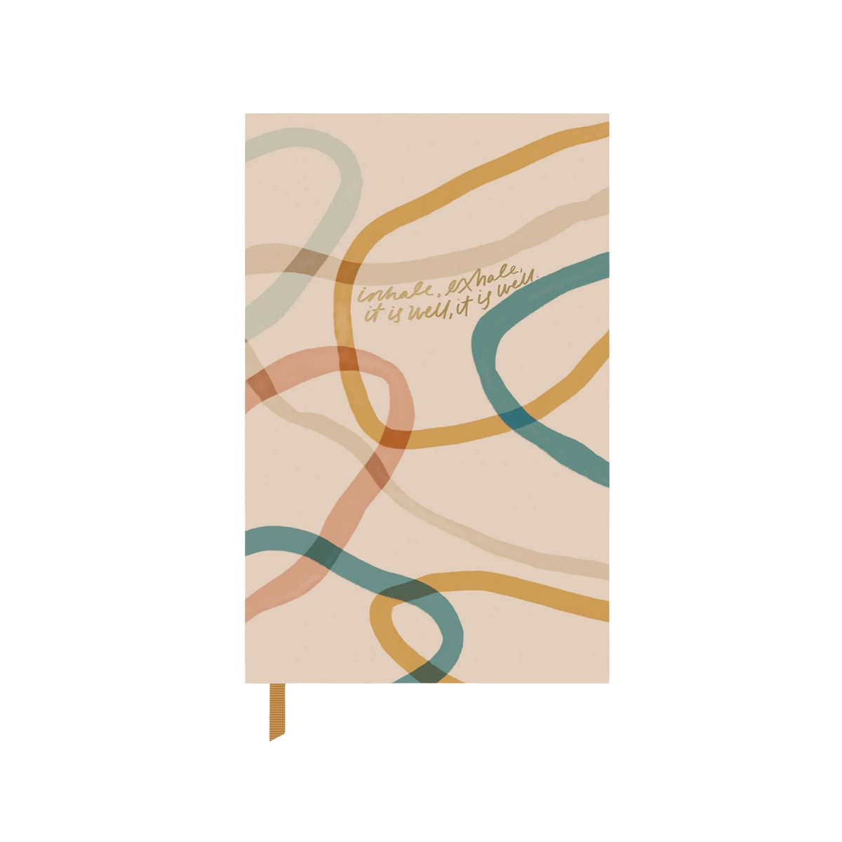 "Inhale Exhale" Notebook