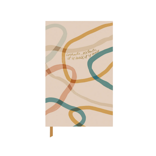 "Inhale Exhale" Notebook