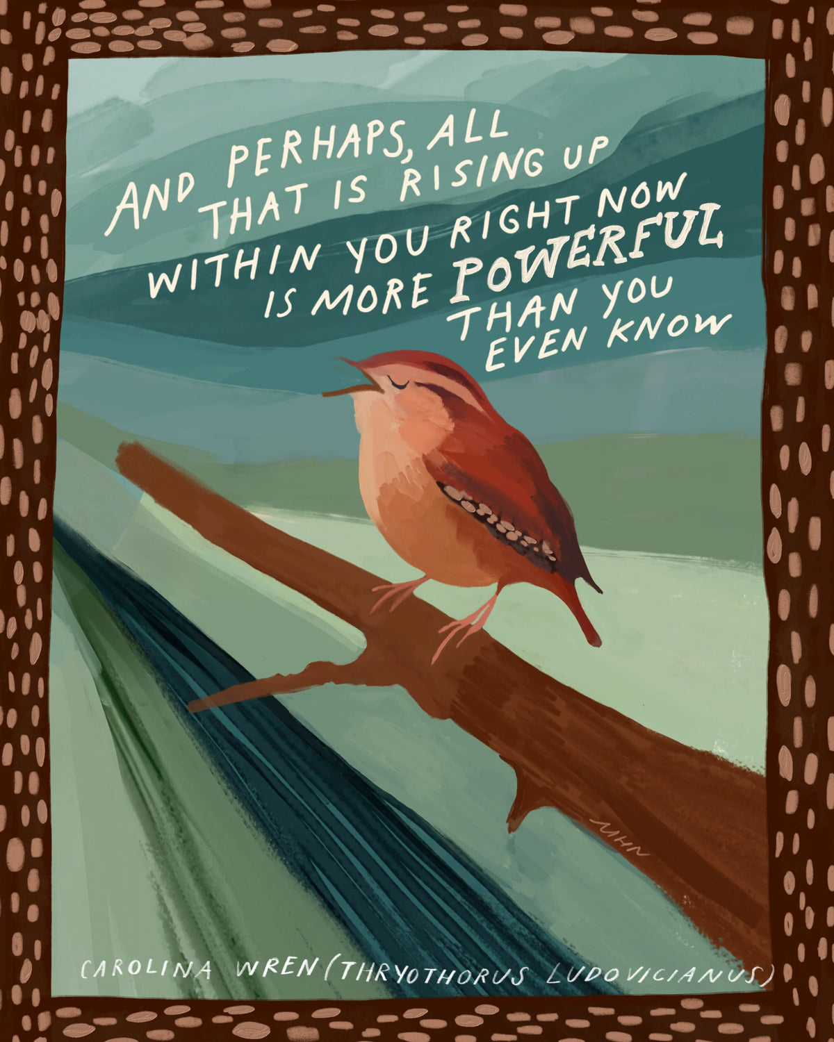 "More power than you even know" - 8" x 10" Print