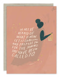 "Do Not Be Afraid" Encouragement Card