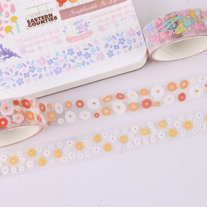 Flower Whisper PET Deco Tape Set