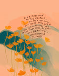 "Pay Attention to the details" - 8" x 10" Print