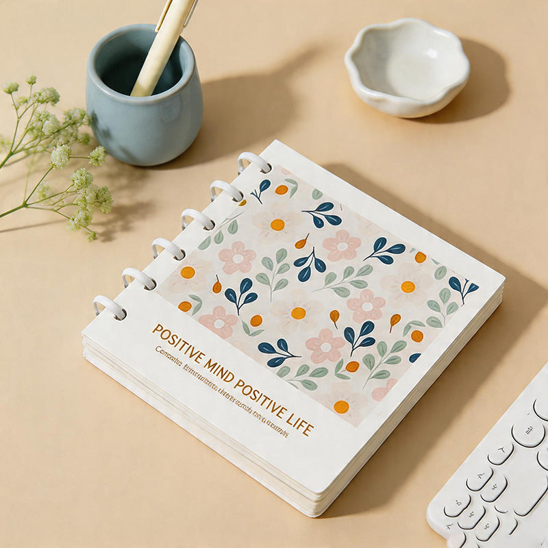 Square Mushroom Hole Notebook