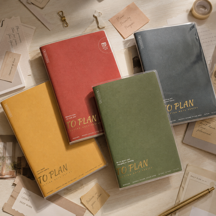 Minimal Solid Color Journal Notebook
