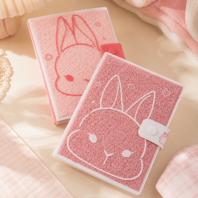 4 Pink Cat Notebooks