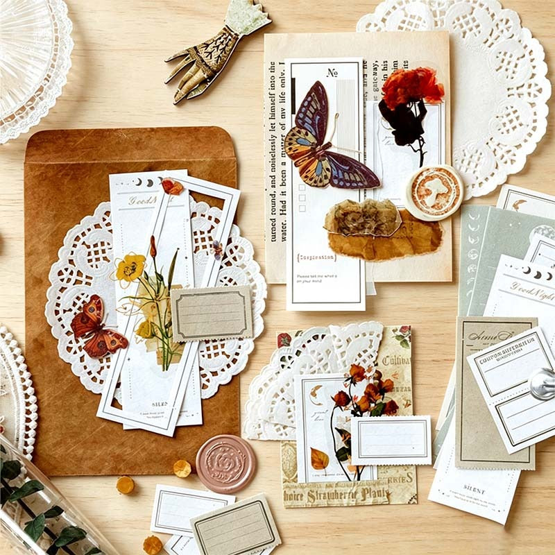 Vintage Style Long Memo Paper