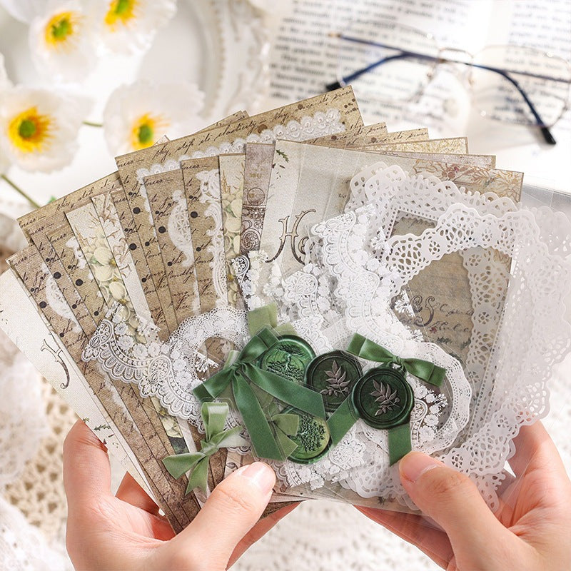 Old Feelings Retro Lace Material Pack