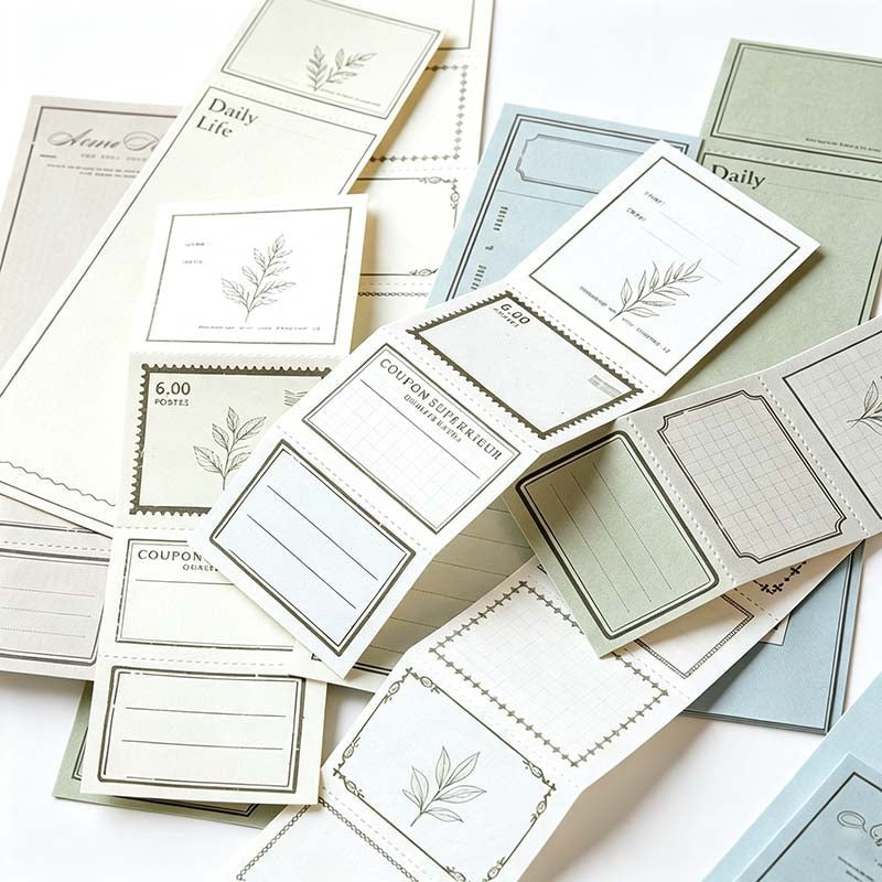 Vintage Style Long Memo Paper